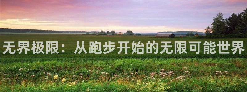 3377体育官网下载软件：无界极限：从跑步开始的无限