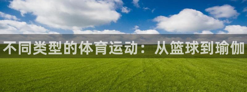 3377体育官网下载平台APP：不同类型的体育运动：从篮球到