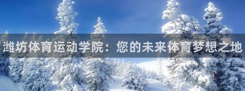 3377体育官网下载注册：潍坊体育运动学院：您的未来